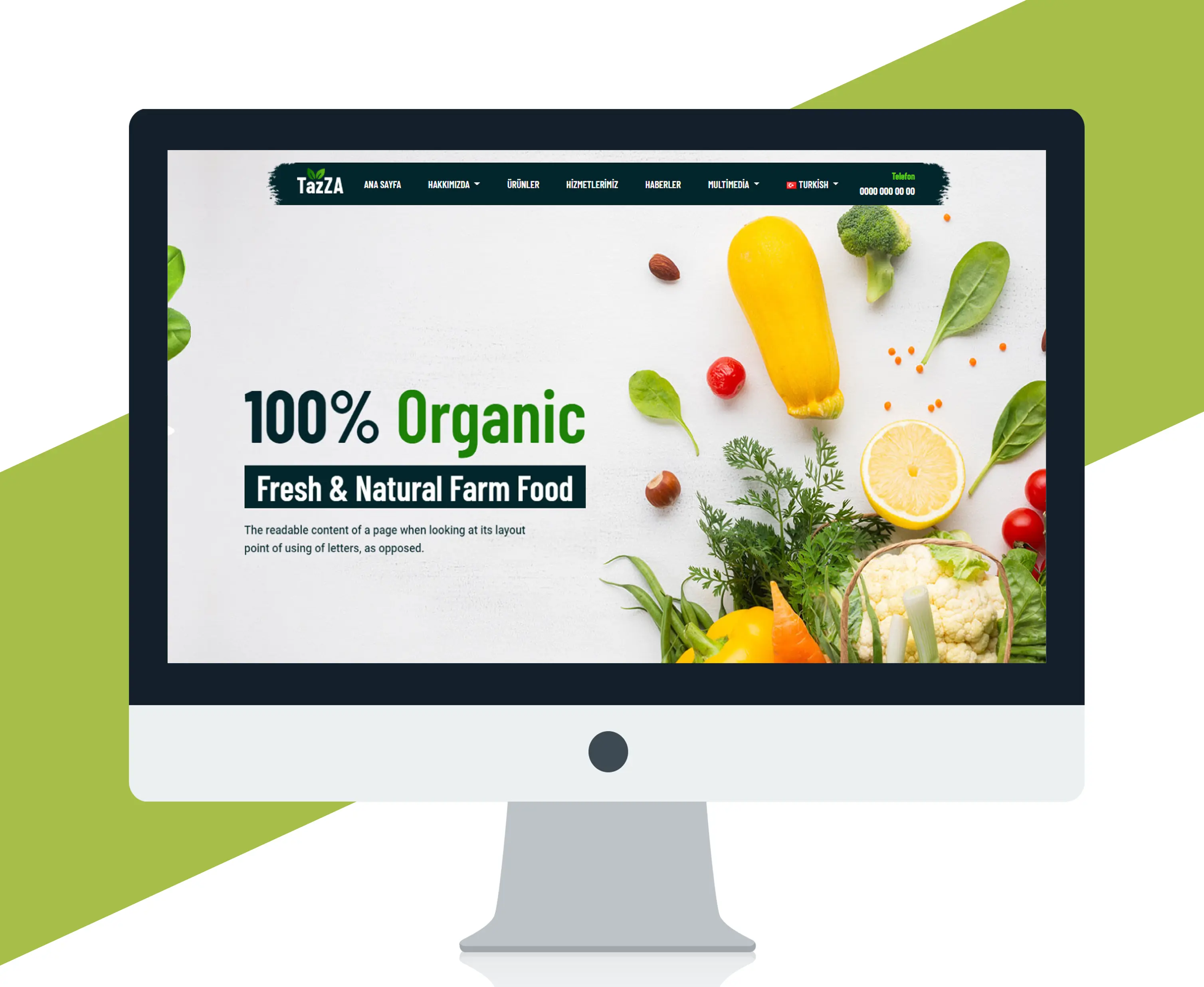 Organik Ürün Web Sitesi